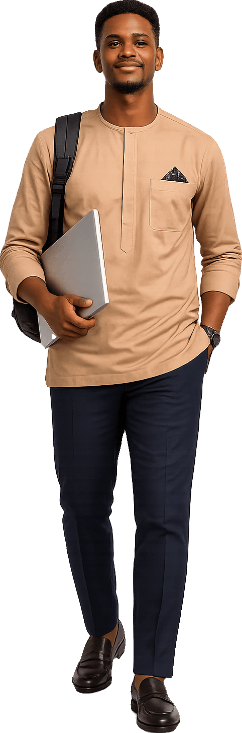 Techpye learner working on a laptop