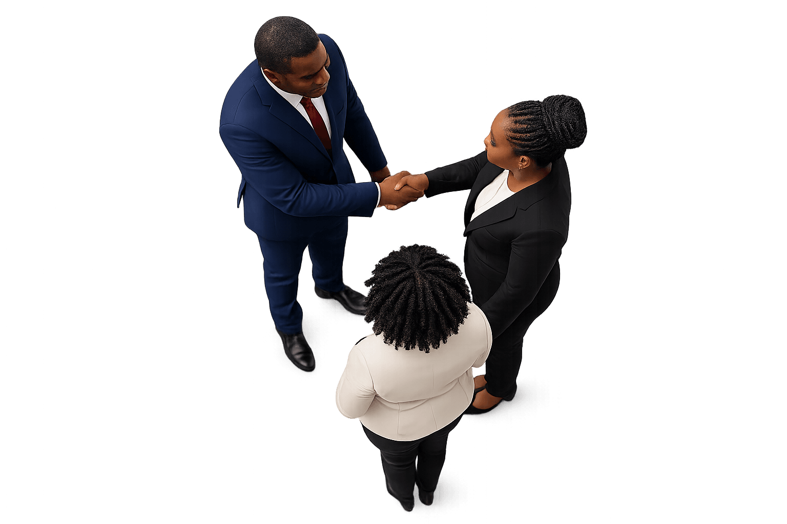 Techpye partners shaking hands